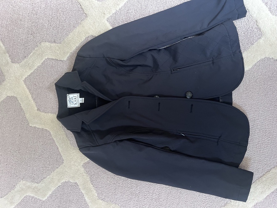 KAKI girl’s show coat fleece-lined sz.10