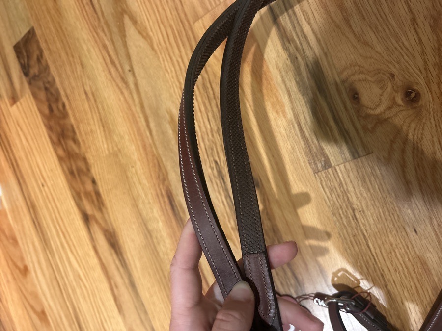 Never used CWD rubber lined contact reins