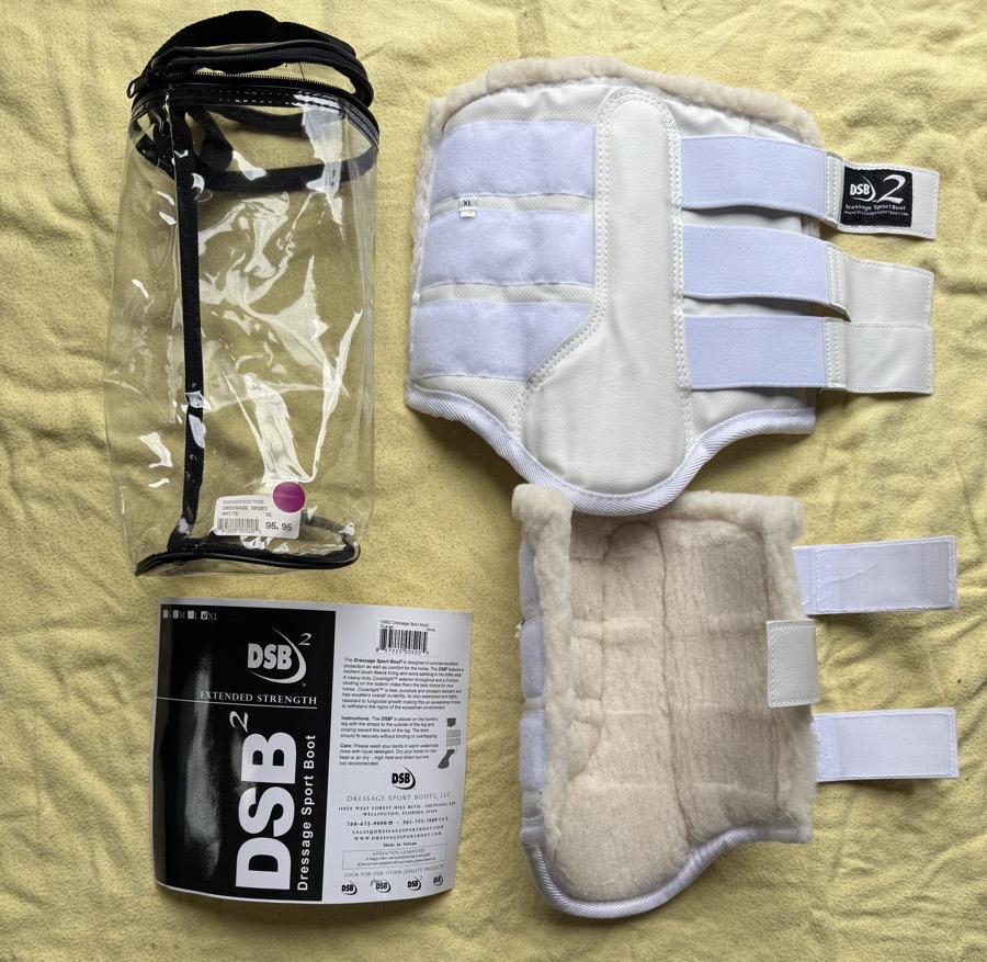 white DSB2 sport boots
