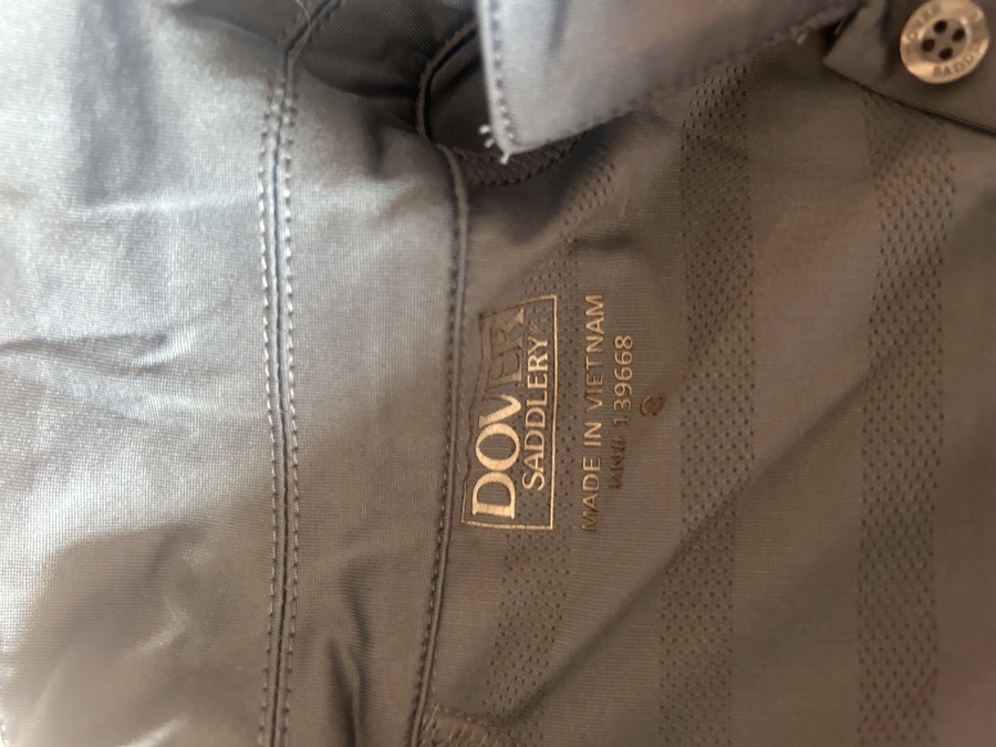 Dover Saddlery Blue Polo Medium