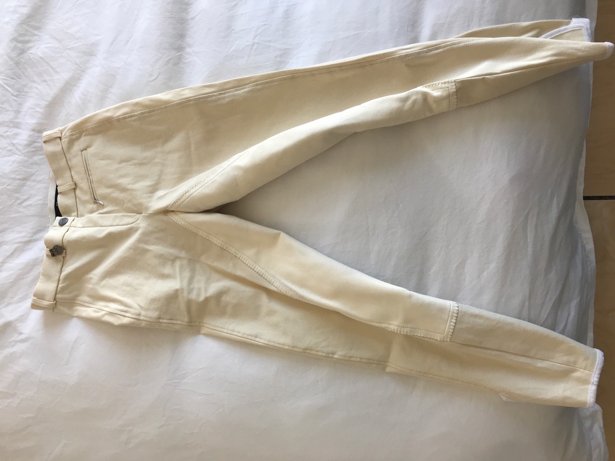 MINT Pikeur show breeches size 38, cream color