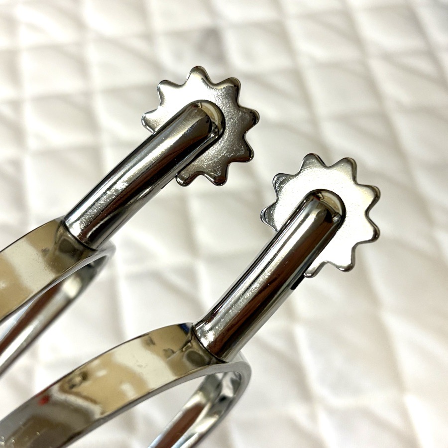 HERM SPRENGER ULTRAfit Soft 9 Point Rowel Spurs