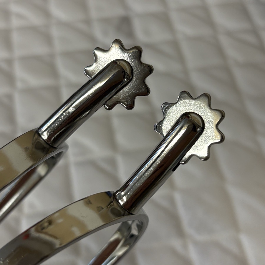 HERM SPRENGER ULTRAfit Soft 9 Point Rowel Spurs