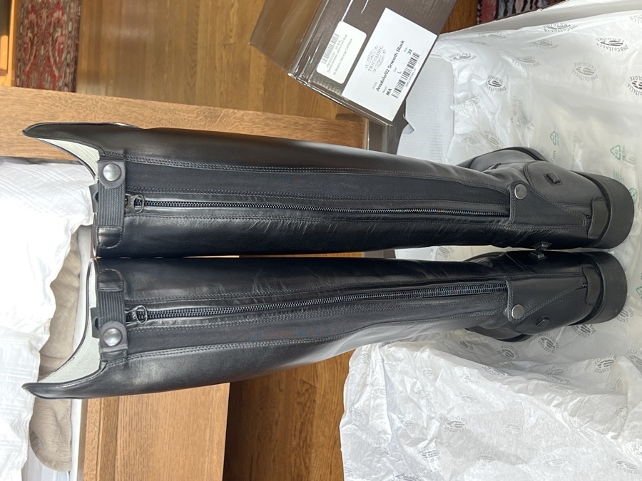 DeNiro Amabile Tricolore ladies field boots BNIB 39 MA L