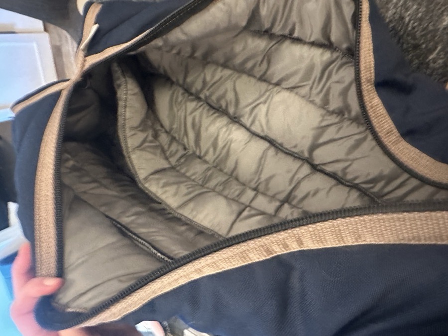 Blue Padded Tall English/Hunter and Boot Carrying Case