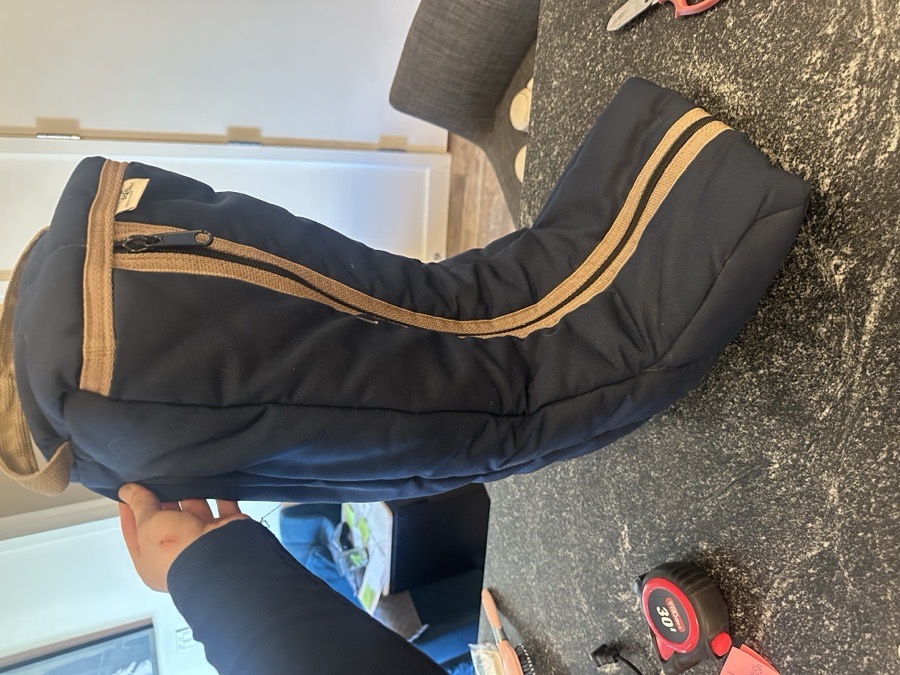 Blue Padded Tall English/Hunter and Boot Carrying Case