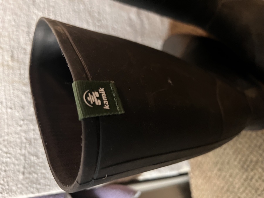 Kamilk rubber winter boots 