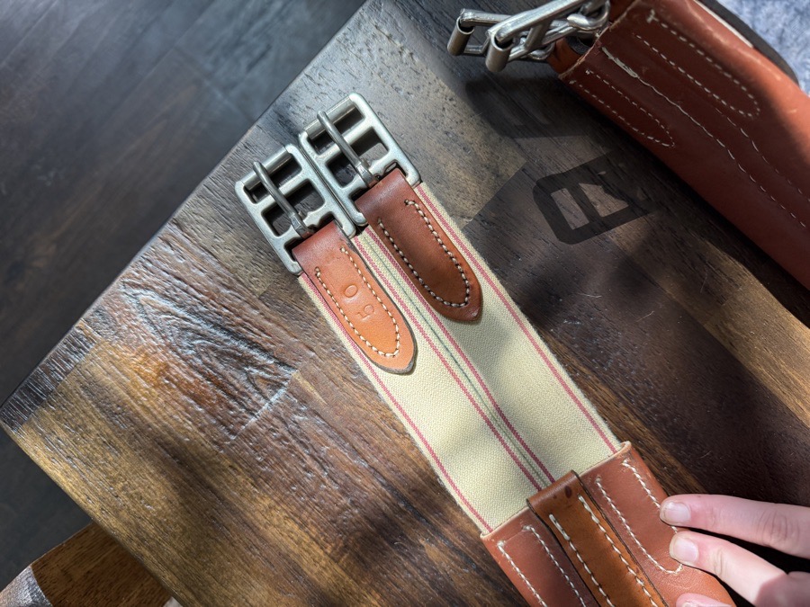 50” Treadstone Contoured Leather Girth