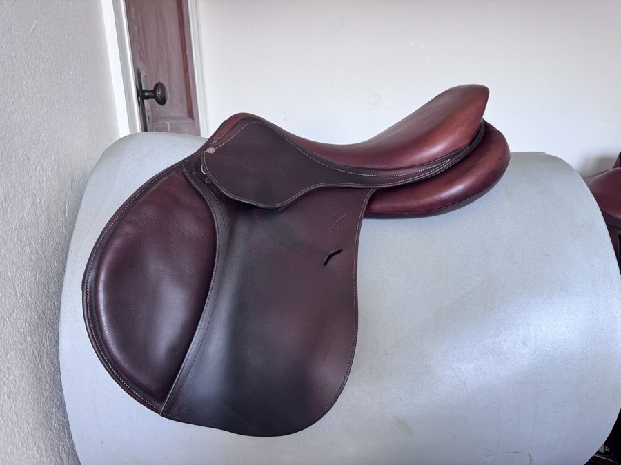 18” Antares Classique Saddle - 2018 - 3AB - Grain / Calf - Gorgeous! 