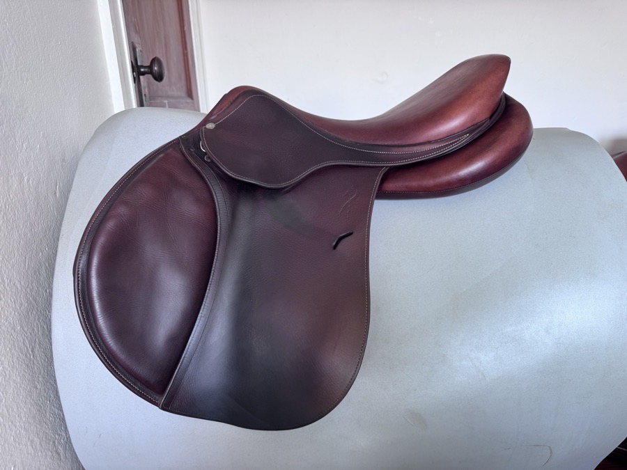 18” Antares Classique Saddle - 2018 - 3AB - Grain / Calf - Gorgeous! 