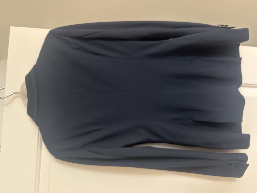 RJ CLASSICS Show Coat Orange Label Navy size 2 Long