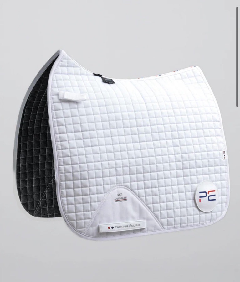 Premier Equine Competition Dressage Pad With Changeable Number Holder