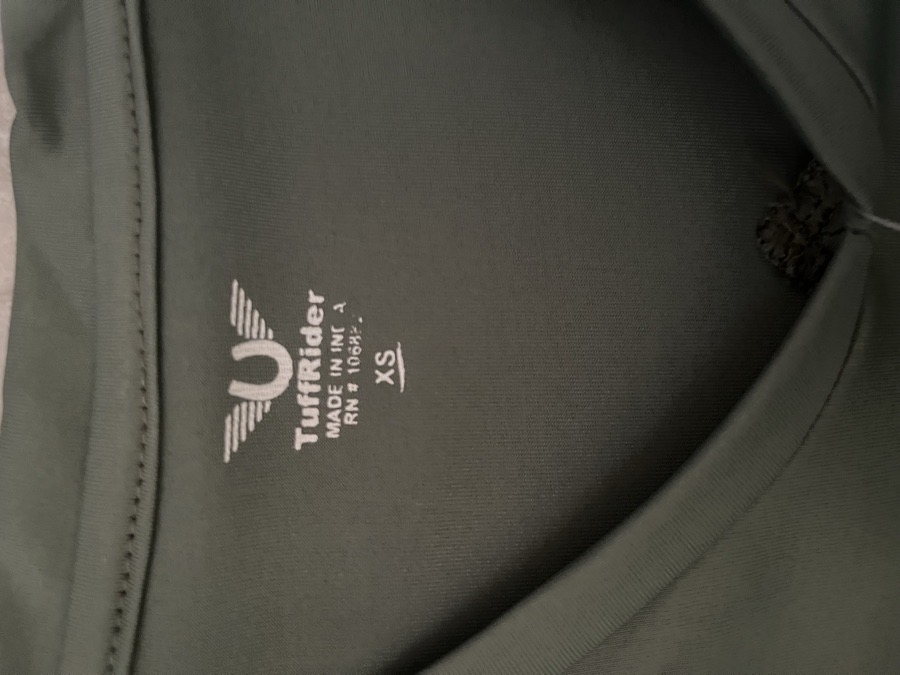 Tuff Rider Women’s Short Sleeve Shirt XS NWT