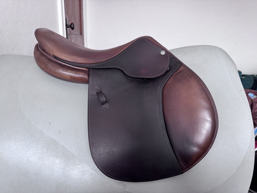 15” Beval Artisan Child / Pony Saddle - Grain / Calf - Integrated Panels