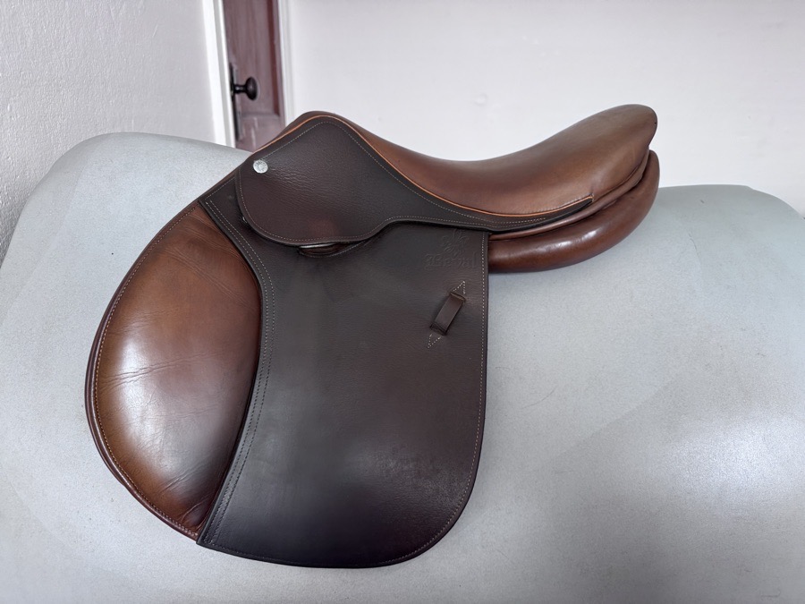 15” Beval Artisan Child / Pony Saddle - Grain / Calf - Integrated Panels