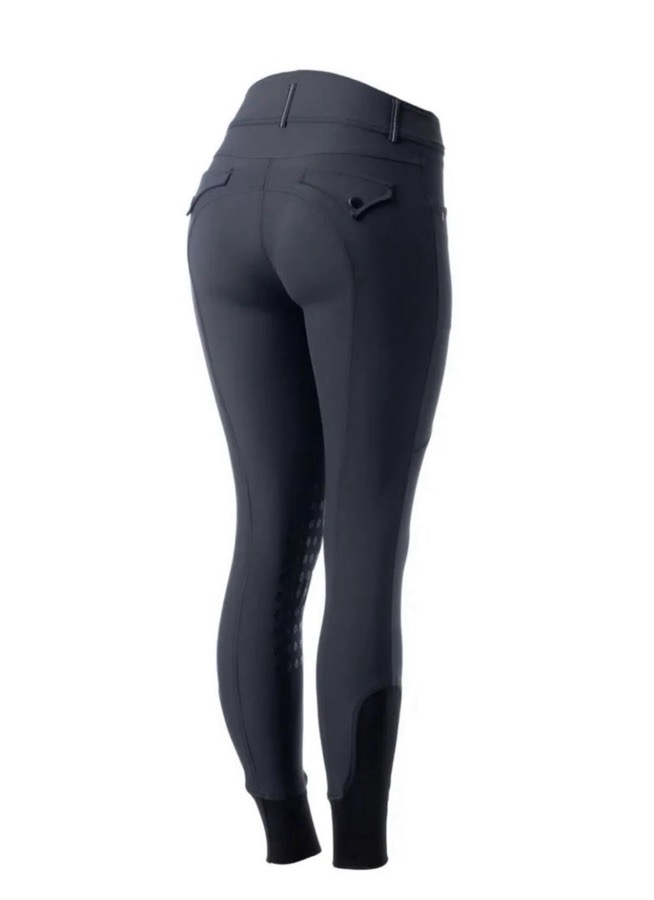 Equinavia Annika Silicone Knee Patch Breeches size 36 horse riding equestrian