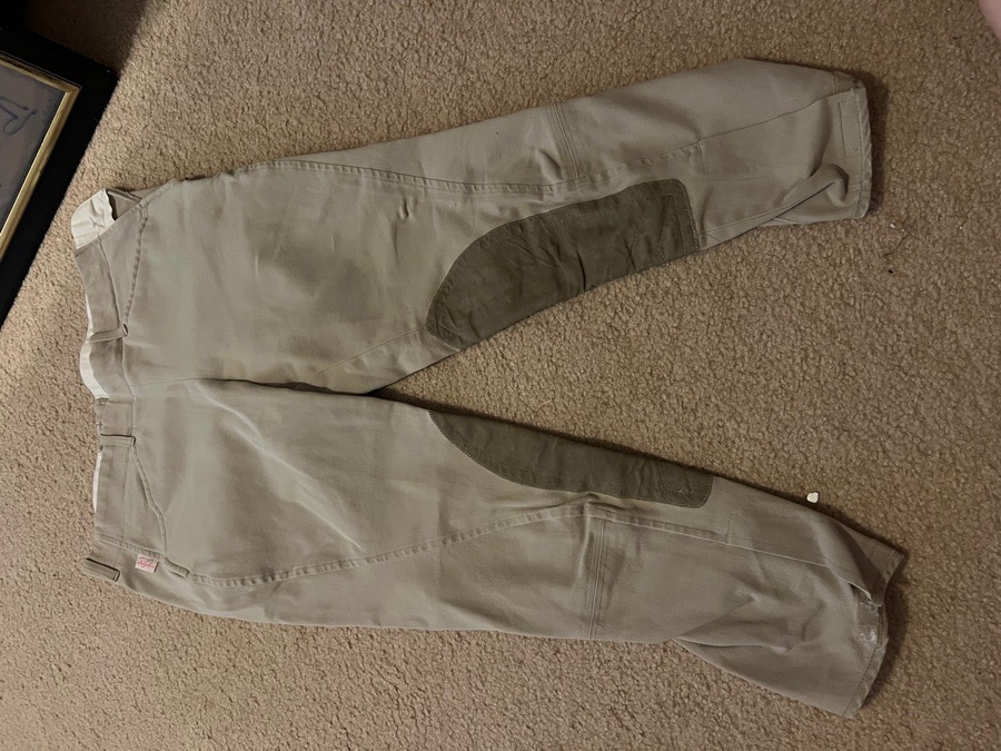 Tan Tailored Sportsman Breeches 28R