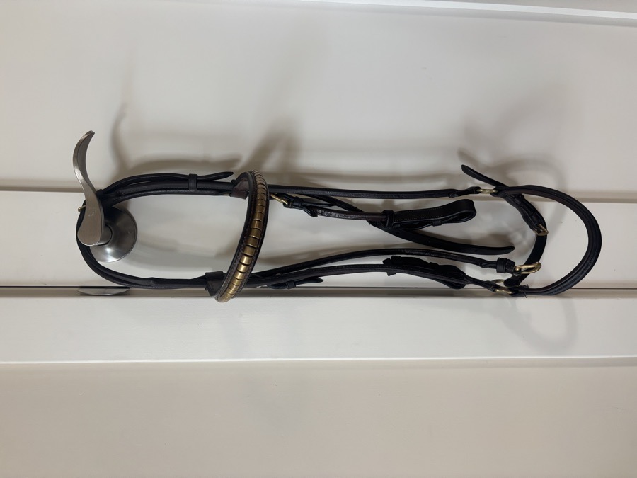 Brown Rolled Leather Bridle