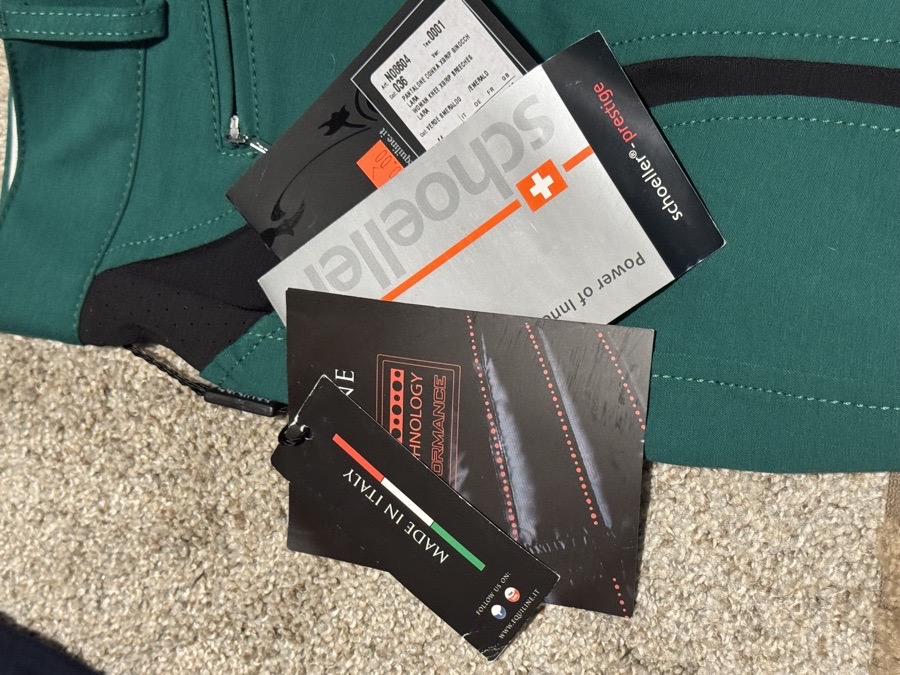 Equiline Green Breeches - IT44