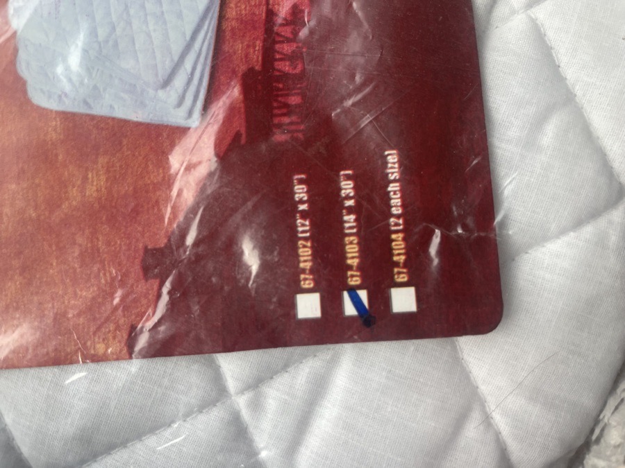 4 Quilted Wraps Brand New 