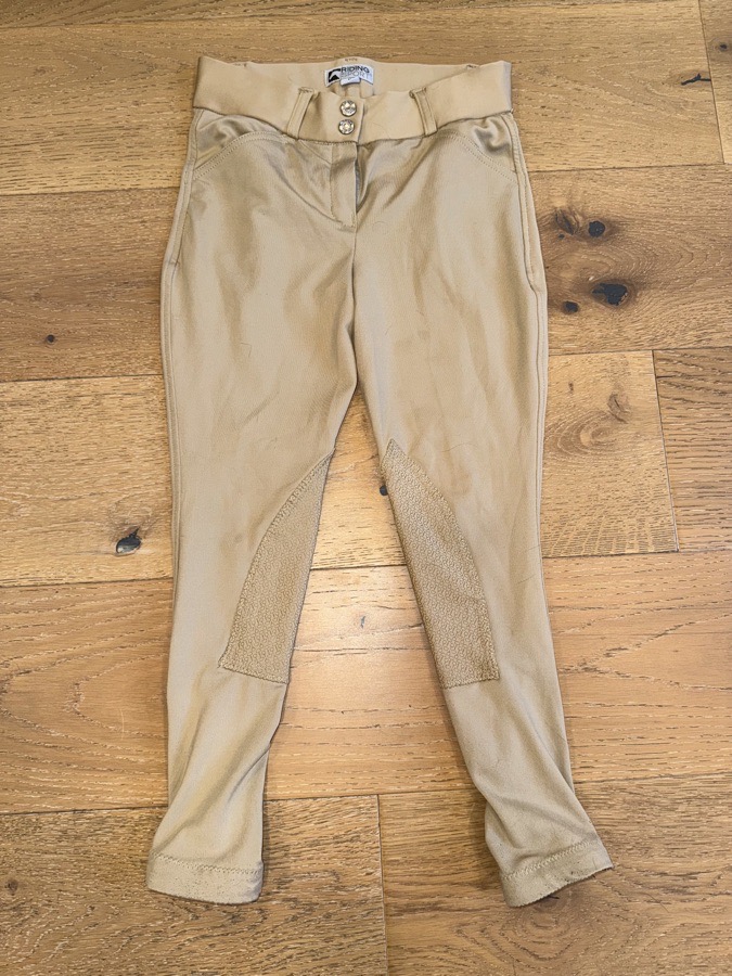 Youth knee patch breech