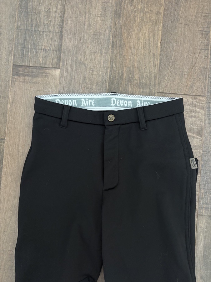 Devon aire fleece knee patch fleece breeches