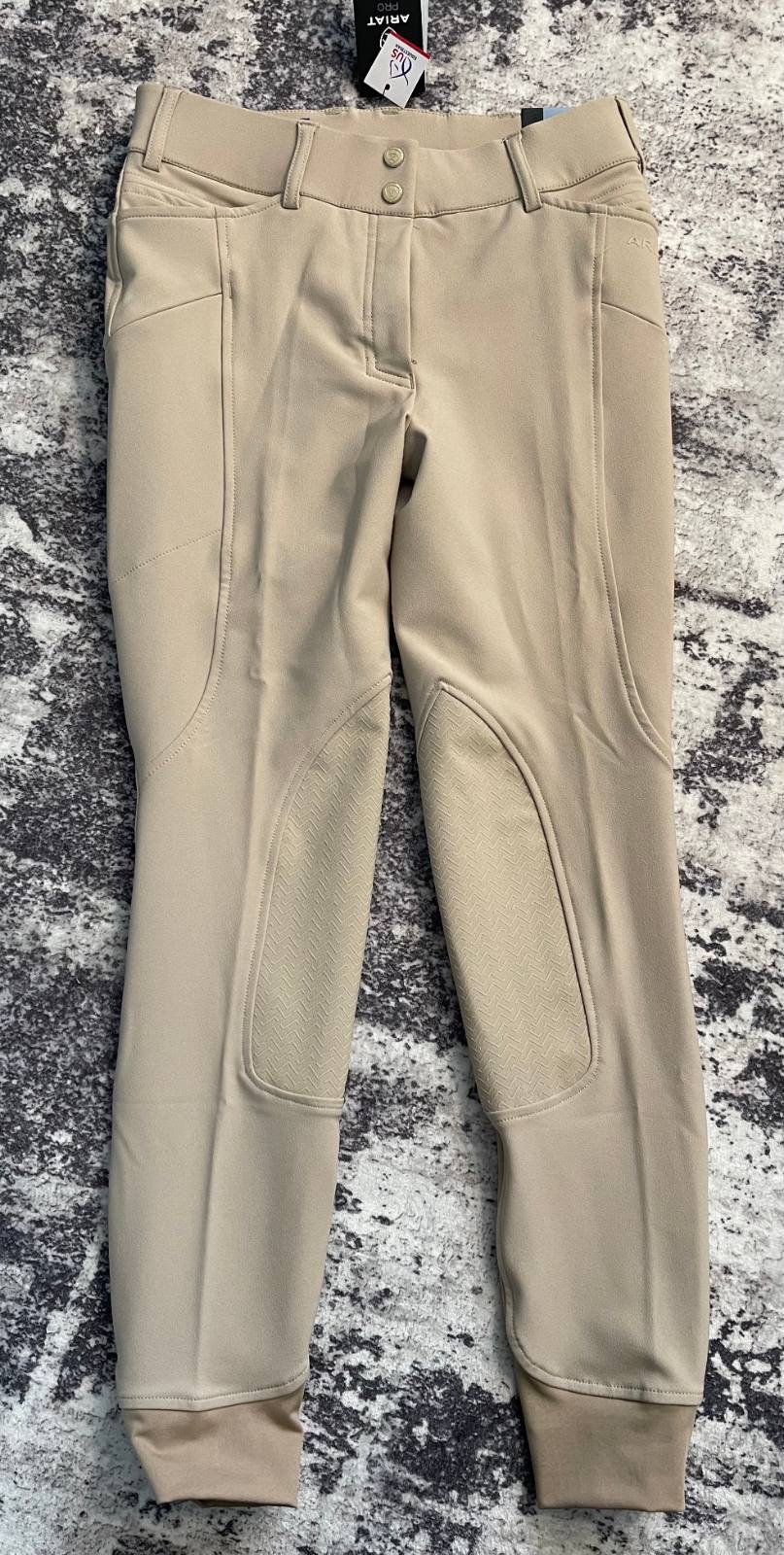 ARIAT Prelude Knee Patch Breeches 24L NWT