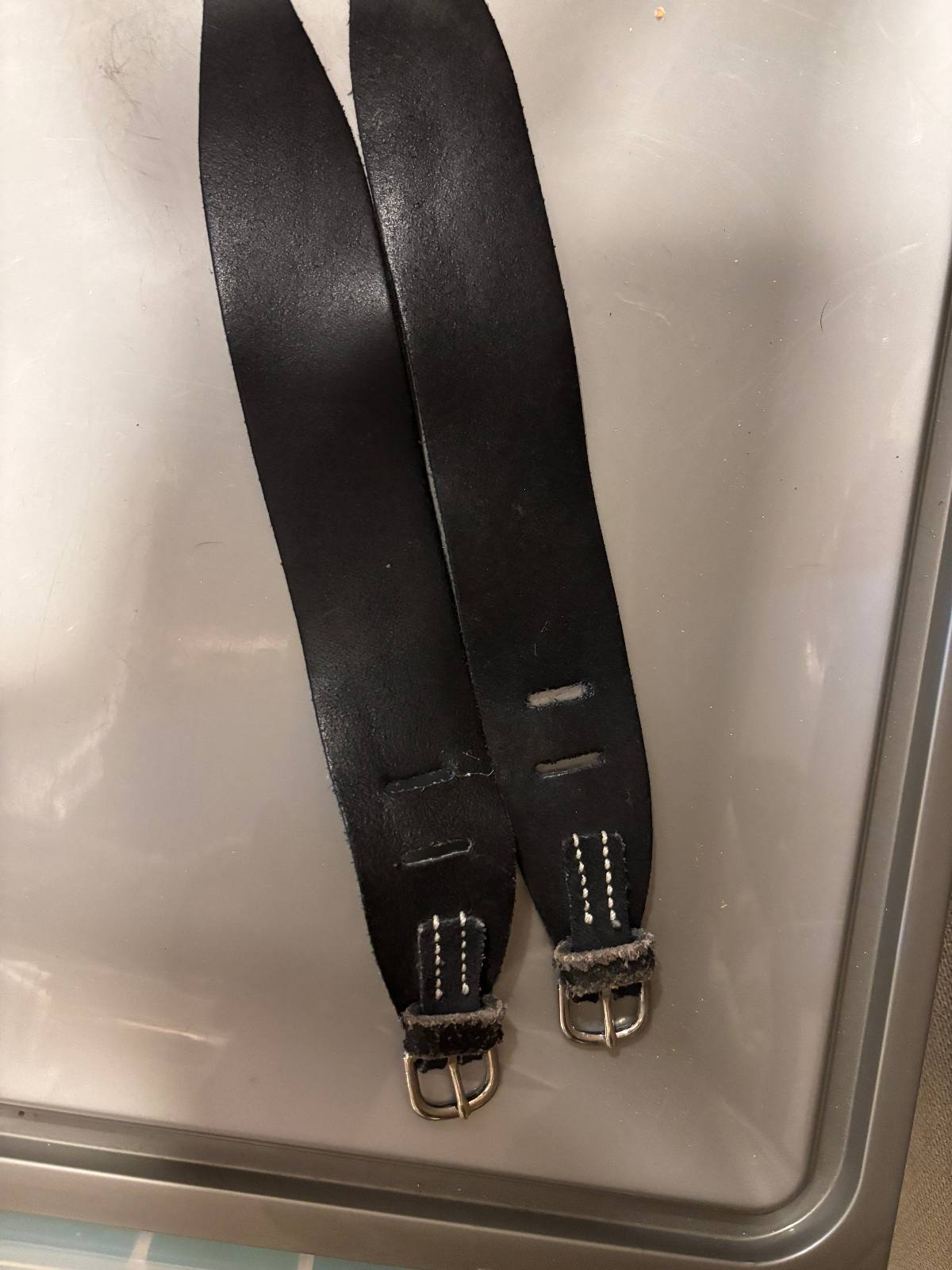 Black Garter Straps for Showing