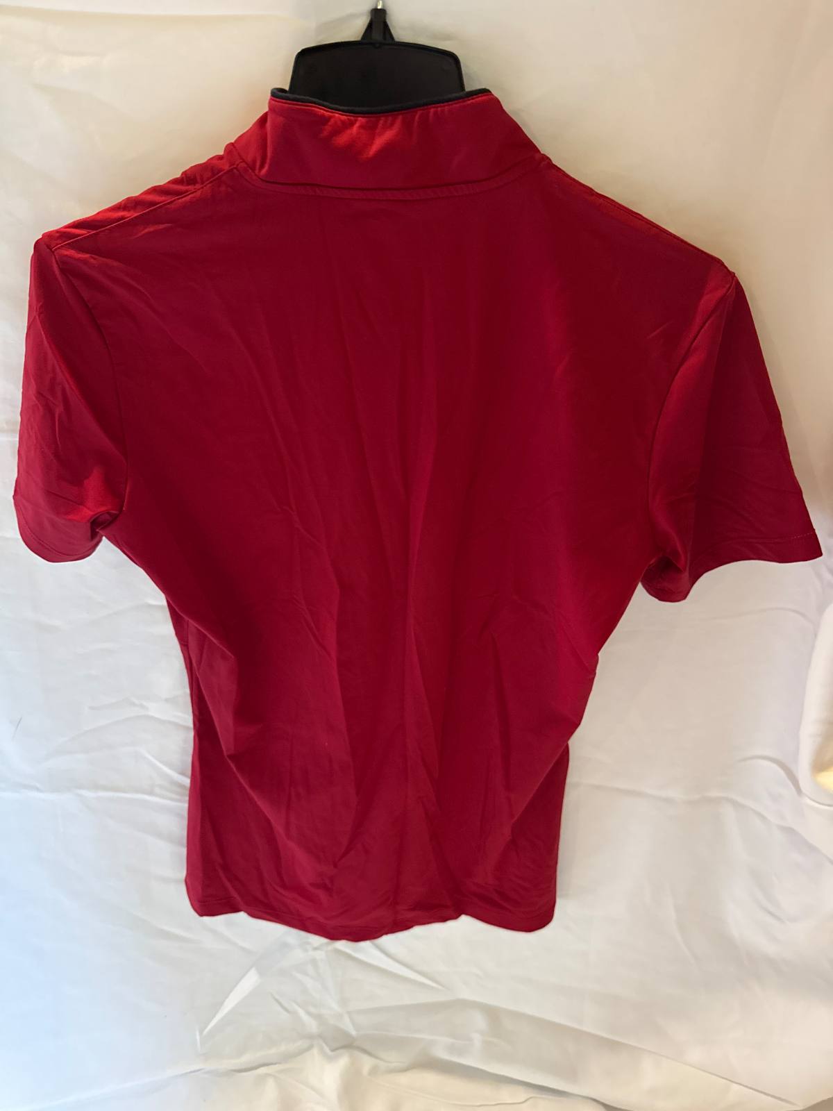 Arista Equestrian Sport SS Shirt Burgundy L