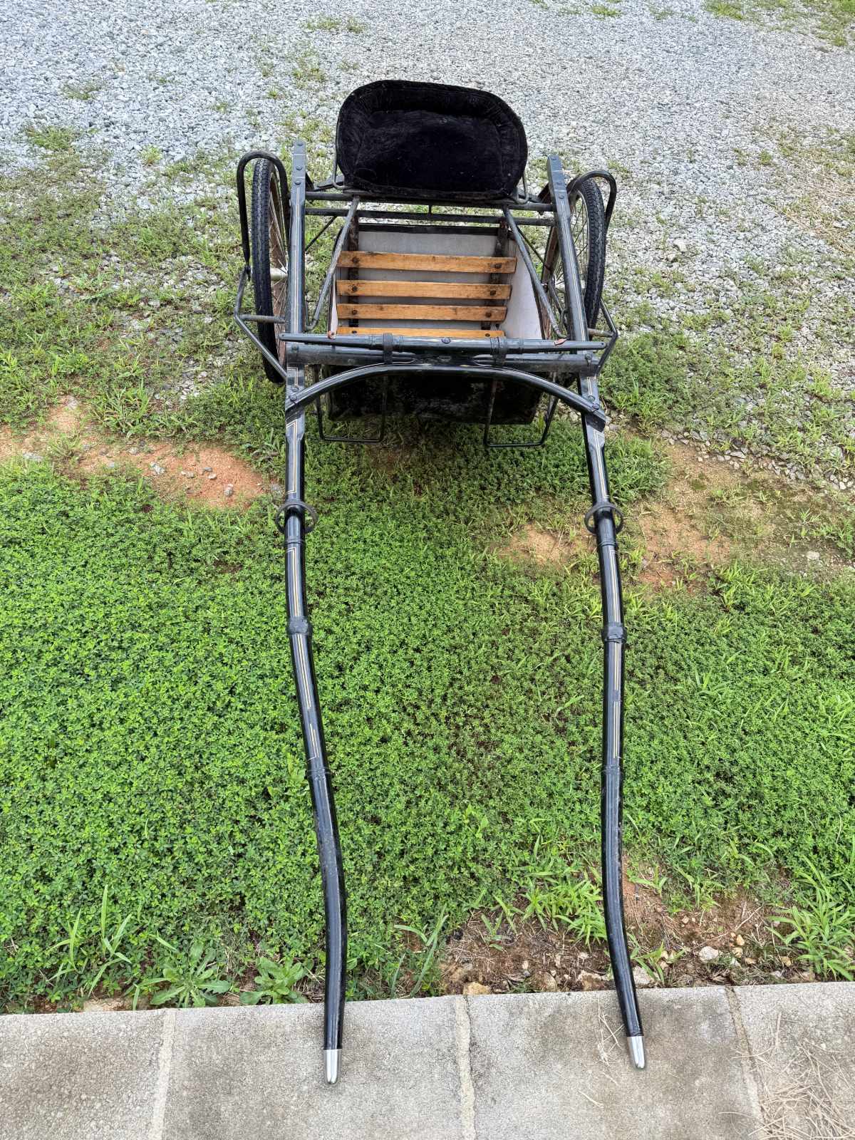 Jerald Show Cart with Cover | Mini Horse | FIXER UPPER