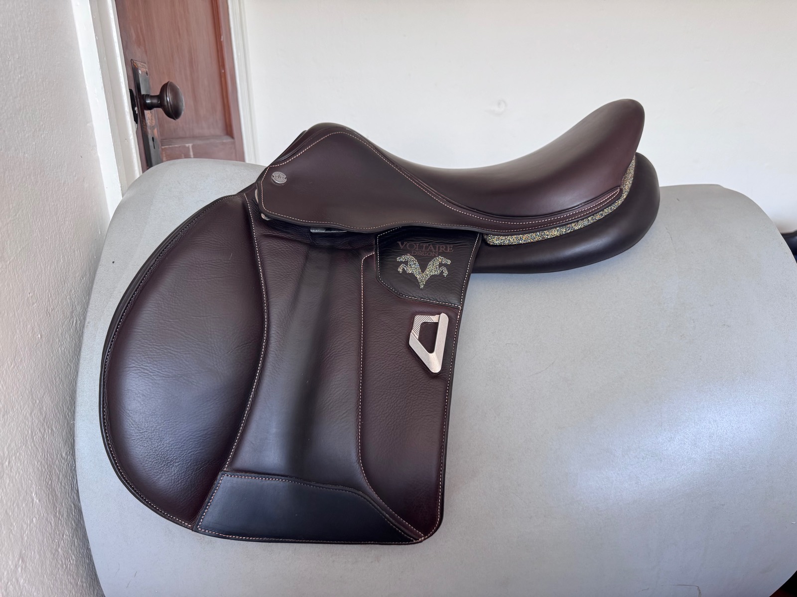 17.5" Voltaire Blue Infinite 3.0 PRO Saddle - 2023 - 2A - Equisense + ActiveFlex