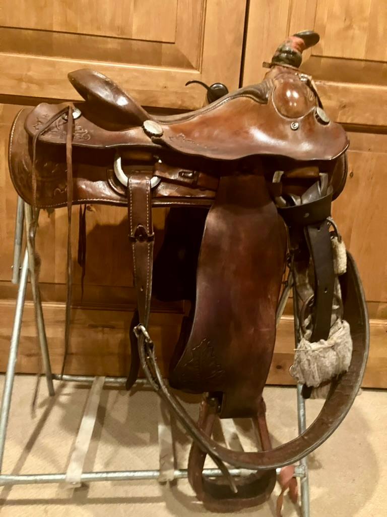 Roping Saddle 15.5" | 6.75" Tree Size