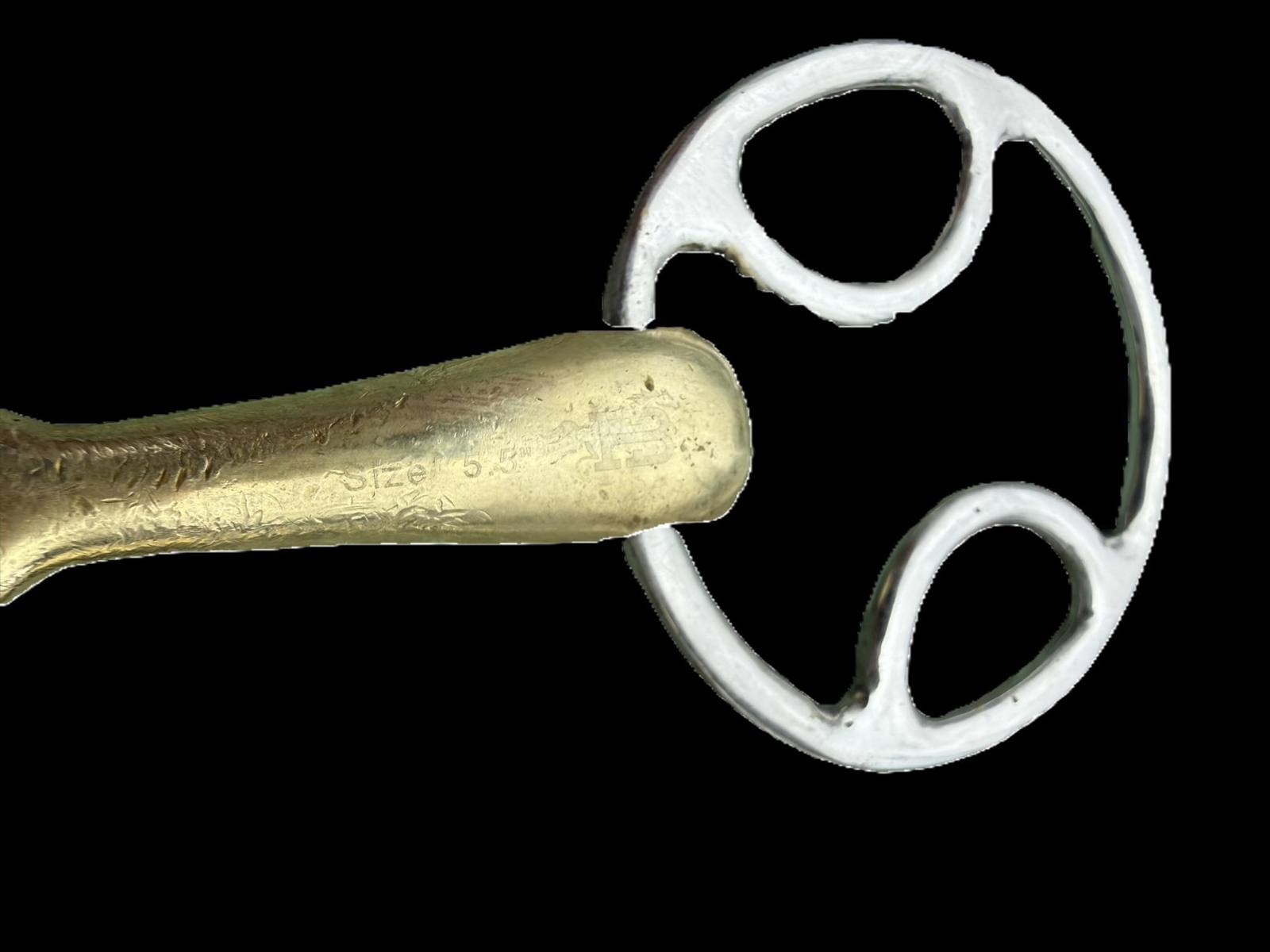 Shires bevel bit with lozenge, 5.5”