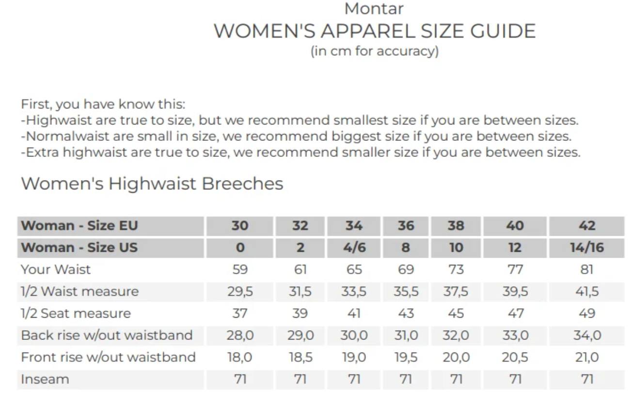 Montar Avina Highwaist Caviar Crystal Breeches