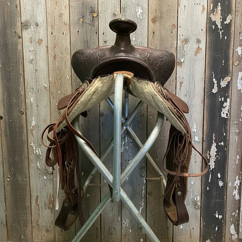 Western Rawhide Trail Saddle| 15" | 7" Tree Size
