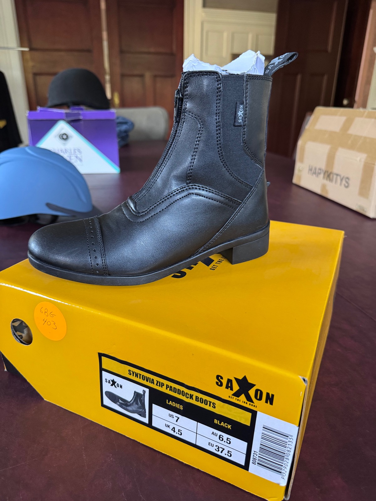 SAXON Paddock Boots