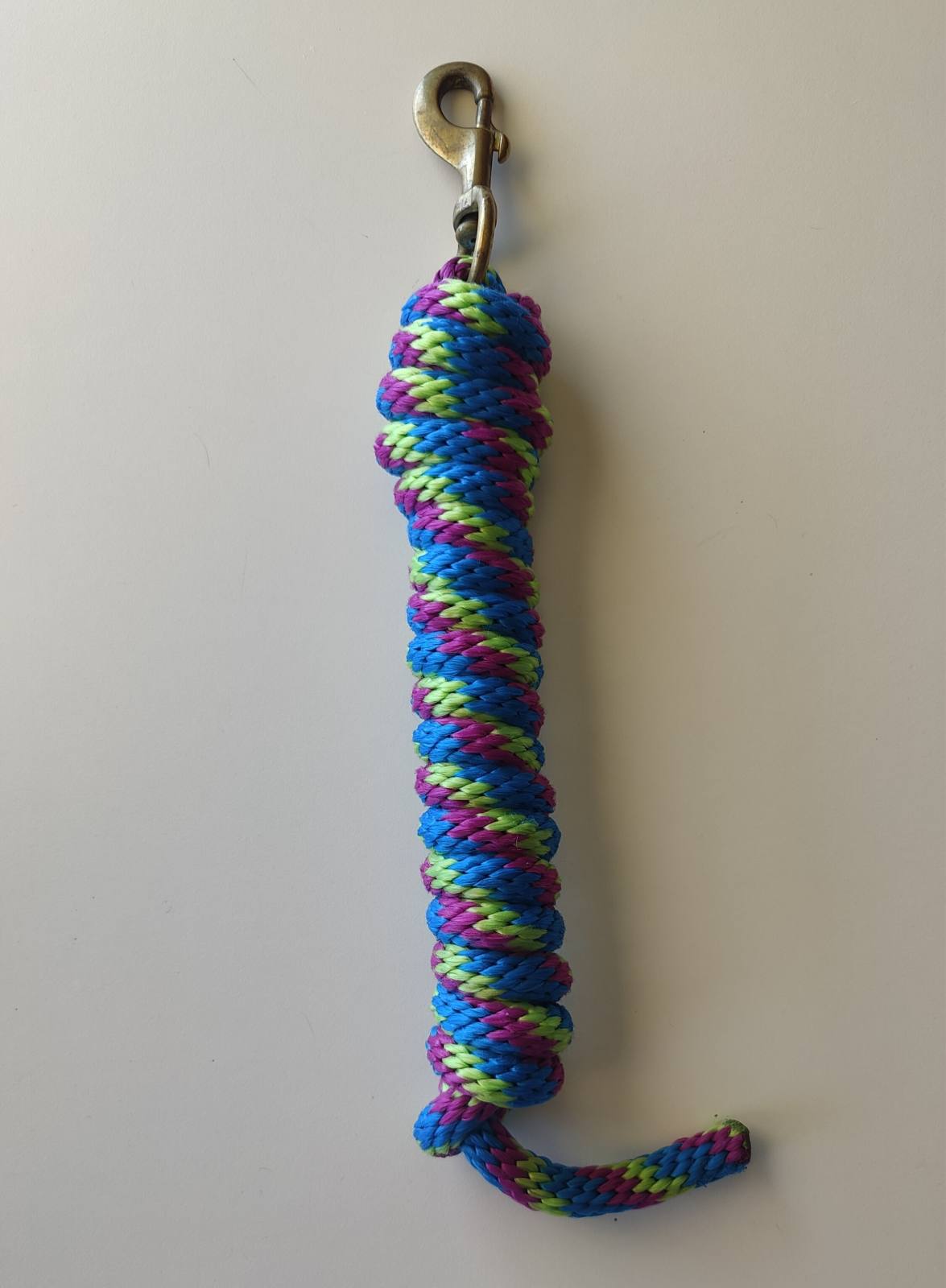 Weaver Blue/Green/Pink Nylon Lead Rope Used
