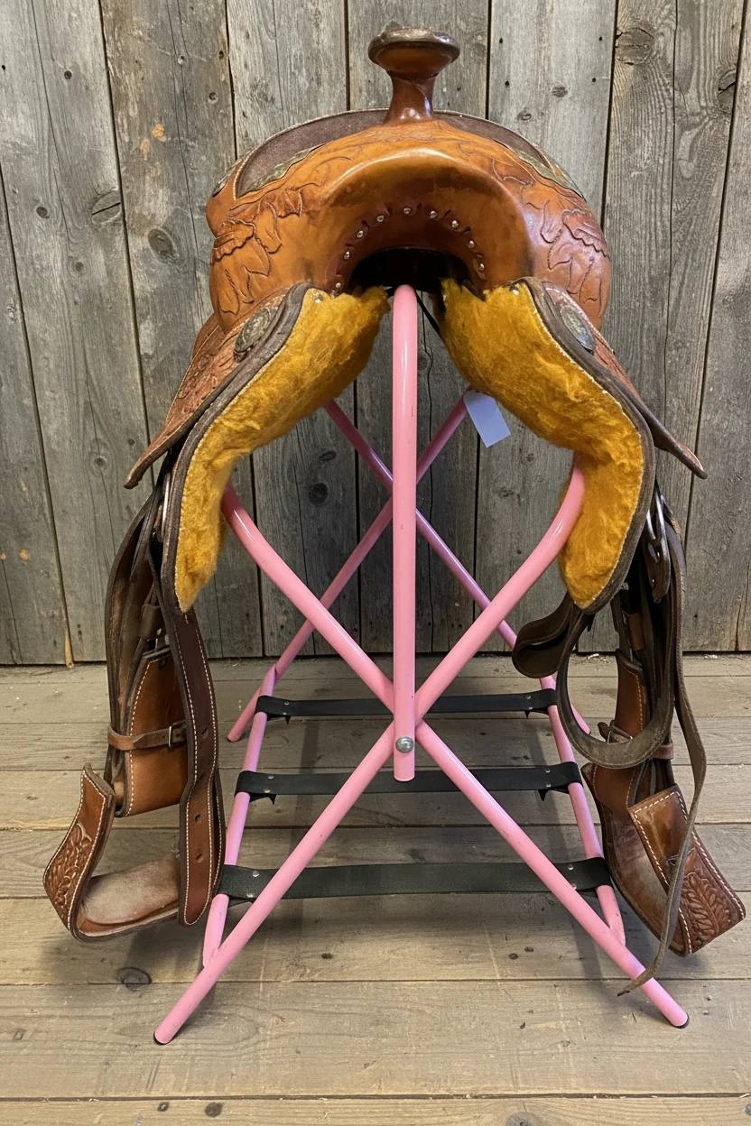 TOUGH 1 Premium Grandview Show Saddle | 15" | 7.5" Tree Size