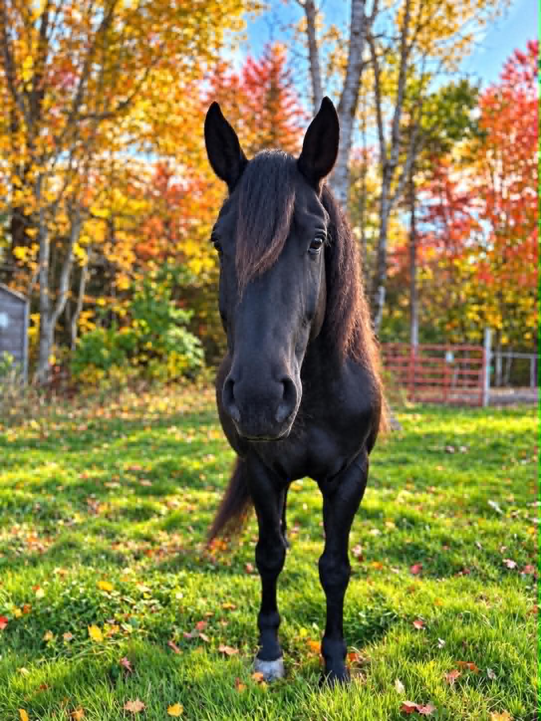 Onyx, 5yo Percheron gelding, 16.1hh