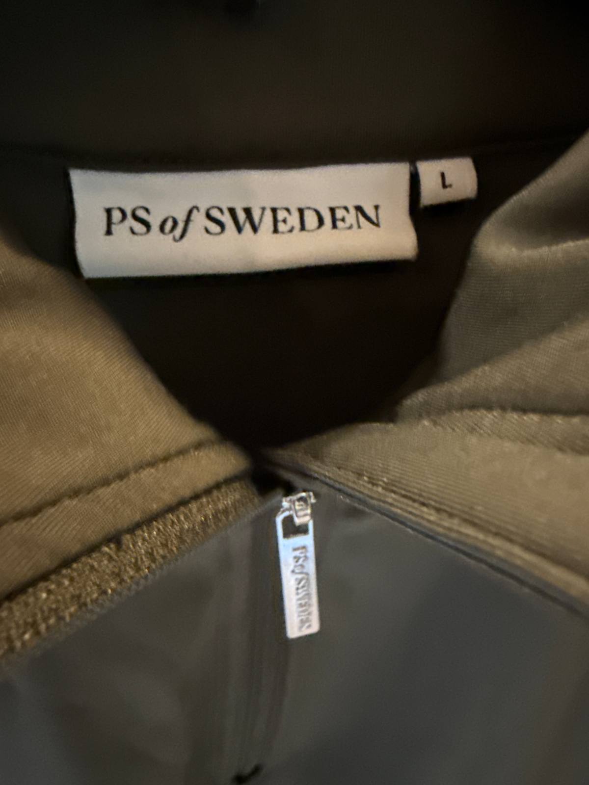 PS of Sweden Olive Quarter Zip L