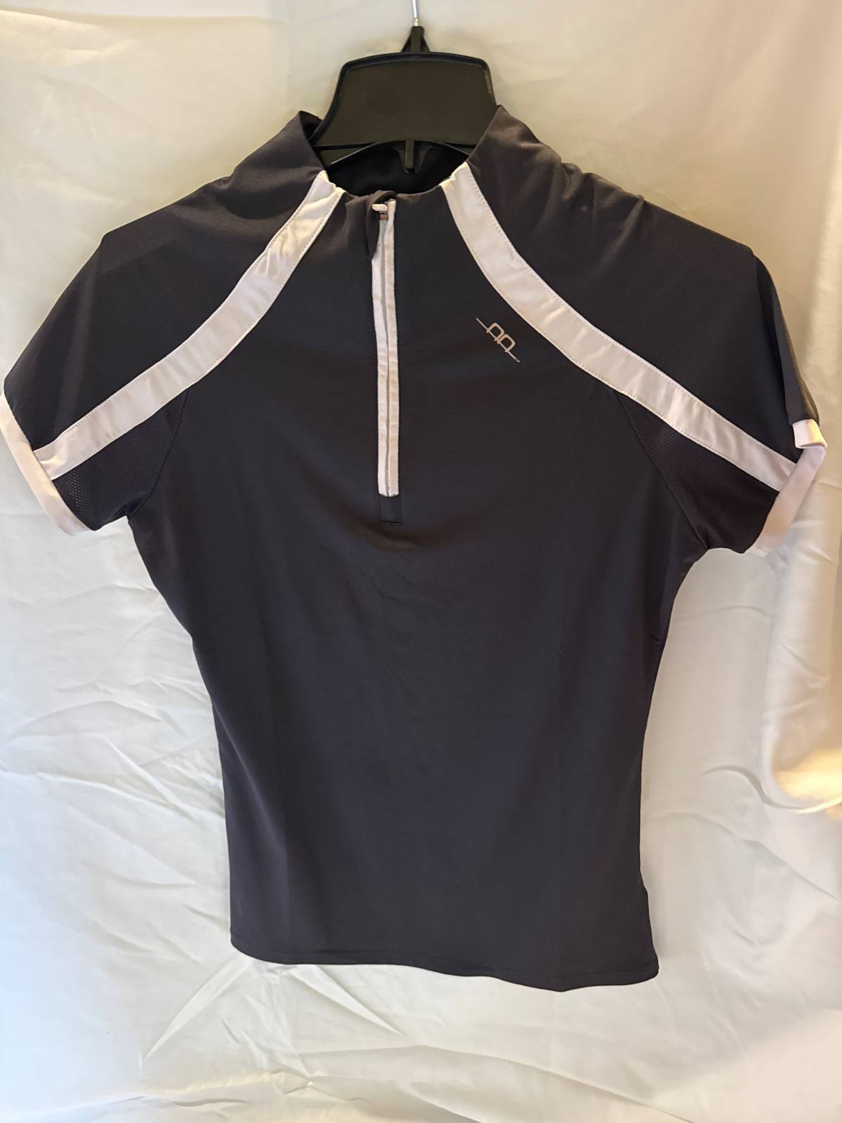 AA Platinum Pula SS 1/4 Zip Charcoal L