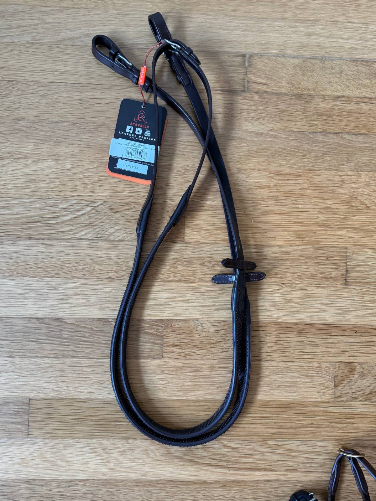 ACAVALLO Kris Grip Jumper Reins