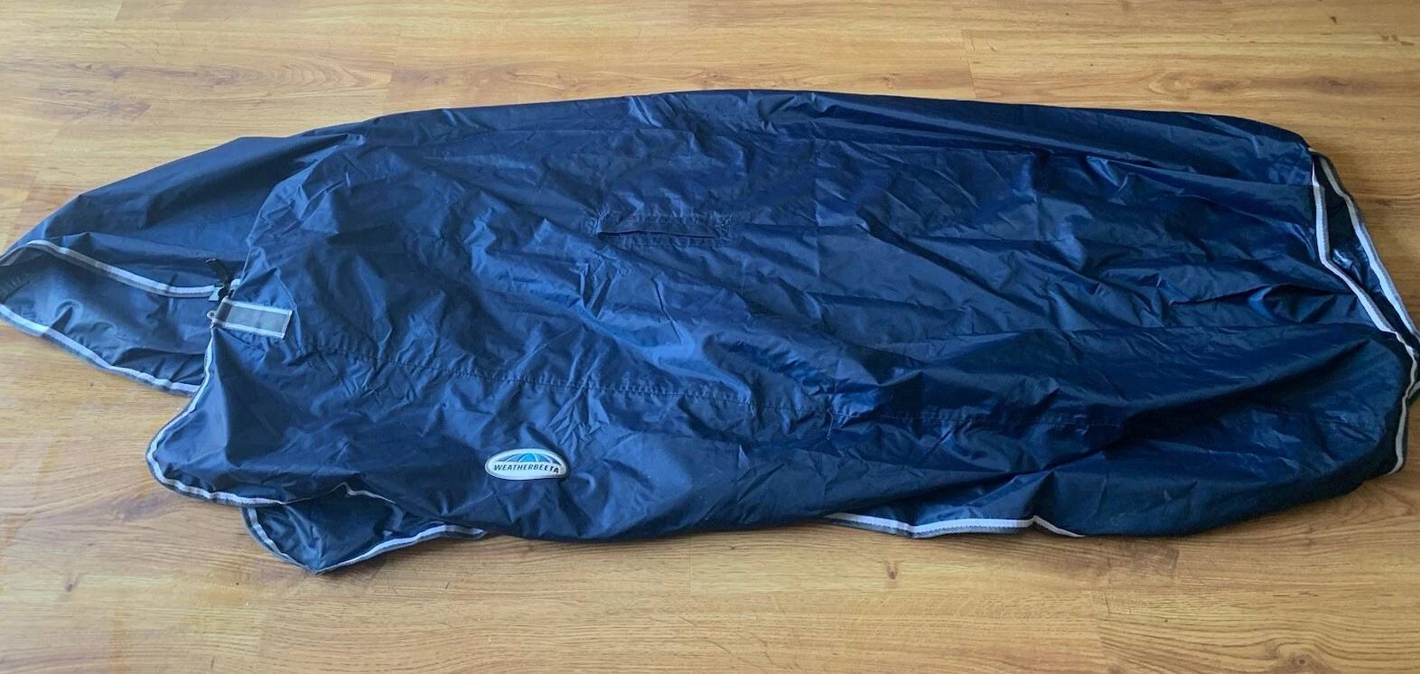 WEATHERBEETA Rain Sheet, Size if Full. Blue