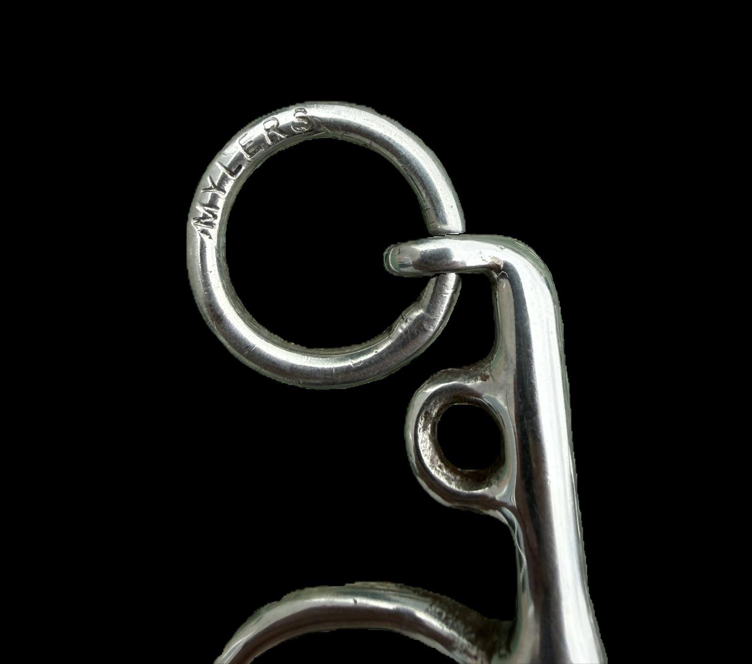 Myler Pelham Bit 5” Comfort Snaffle Mouthpiece w/ Curb Chain