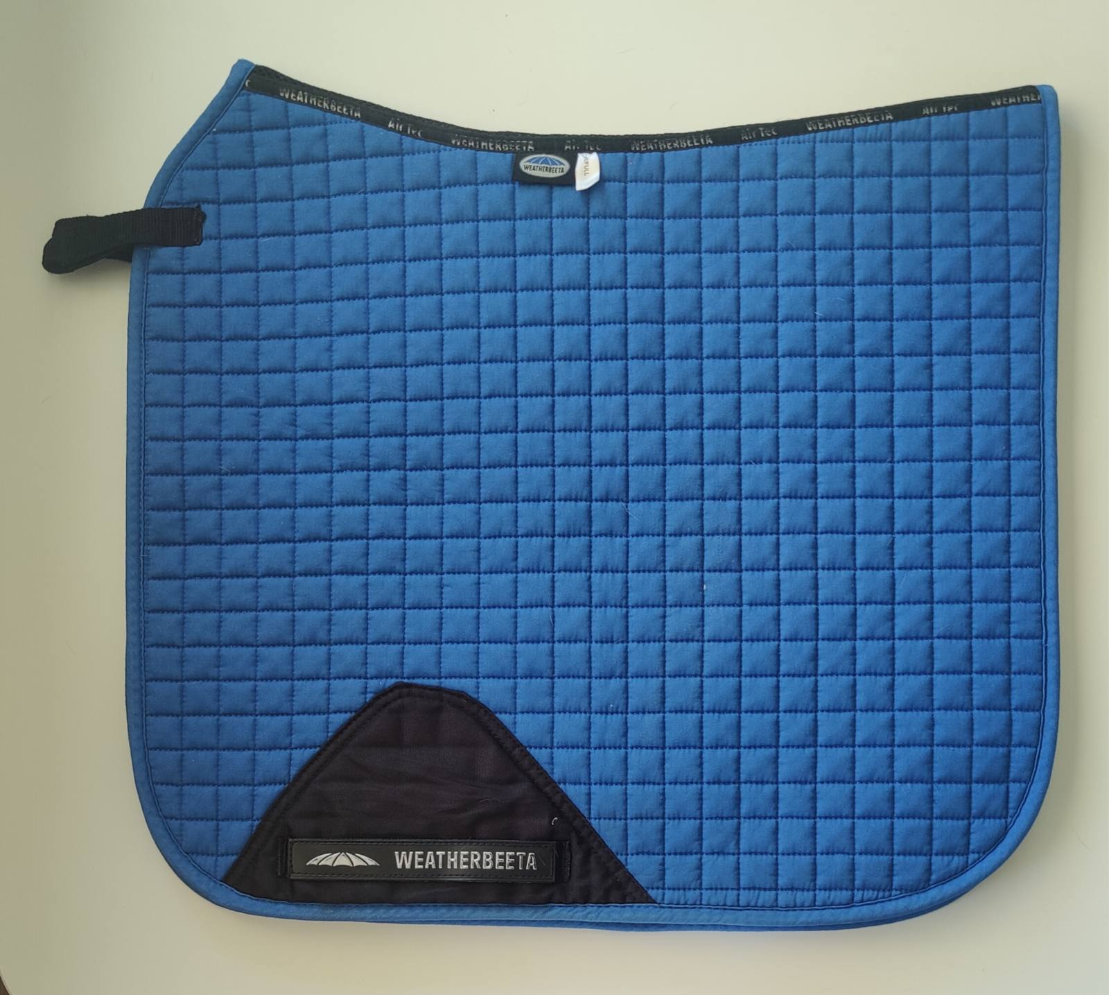 WeatherBeeta Dressage Saddle Pad Blue Full Used