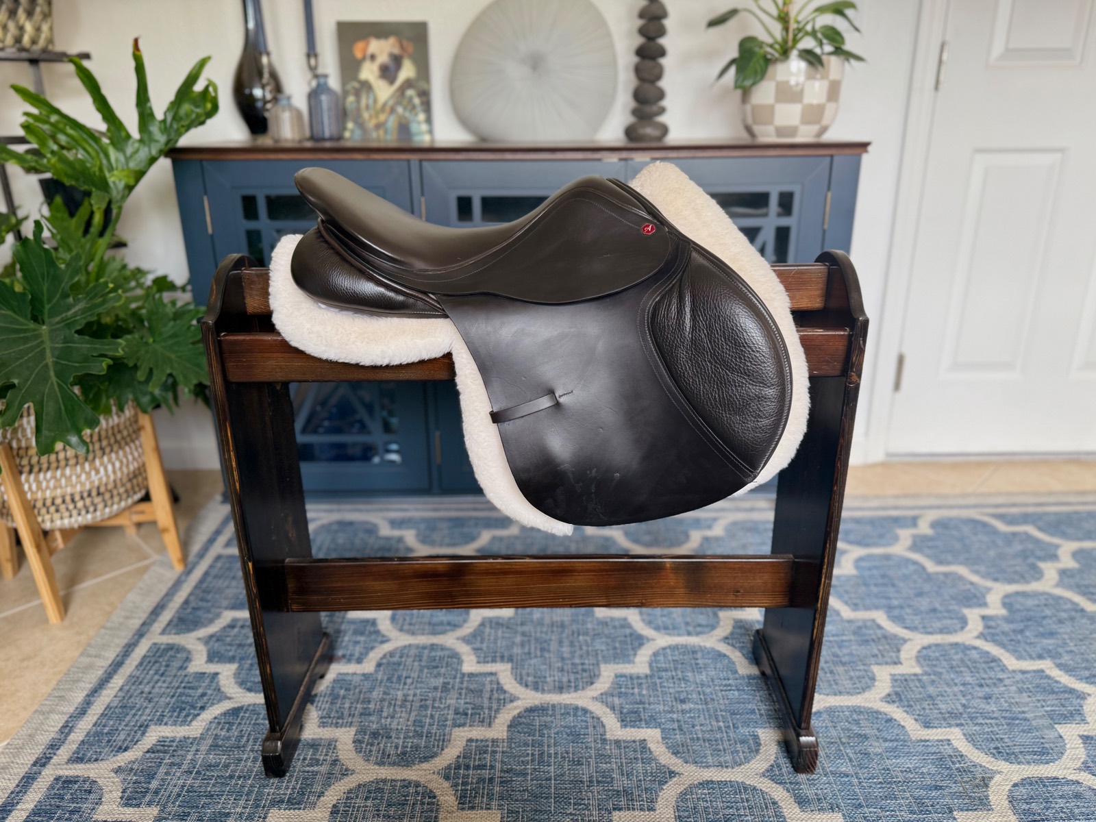 17" Albion Kontrol Adjusta Tree Jump Saddle (MW)