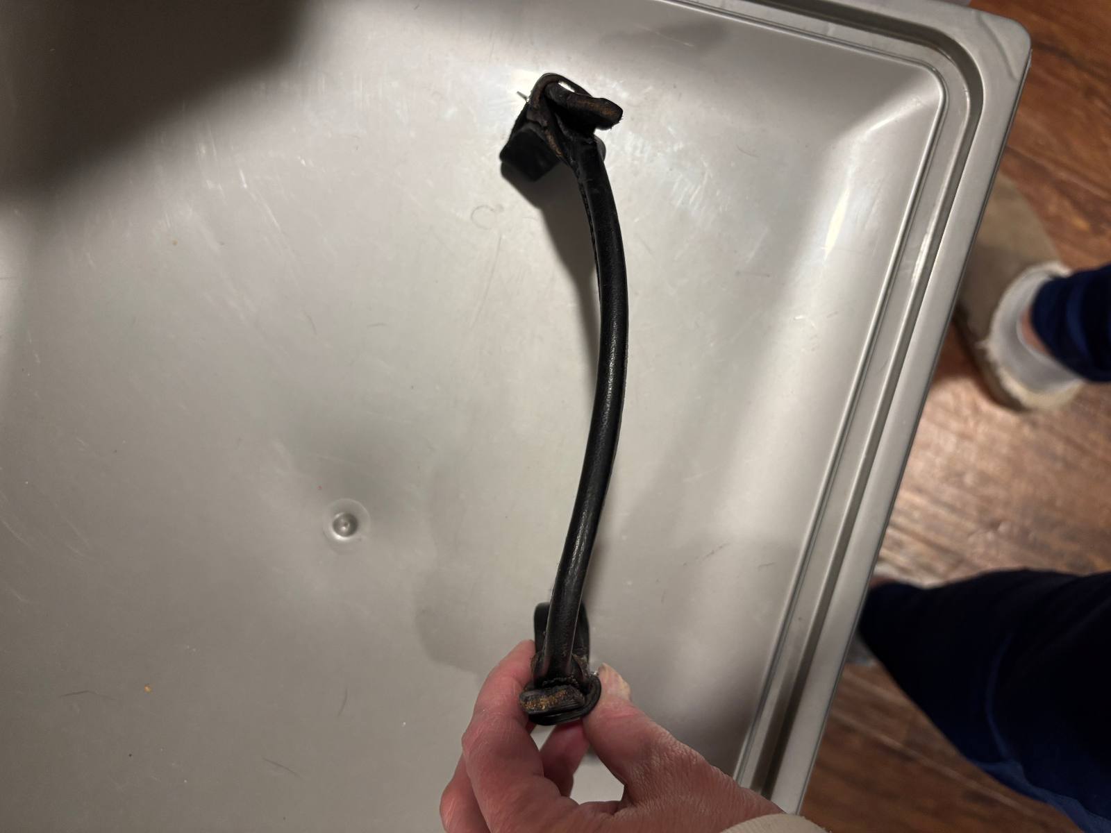 Black Dressage Saddle Strap