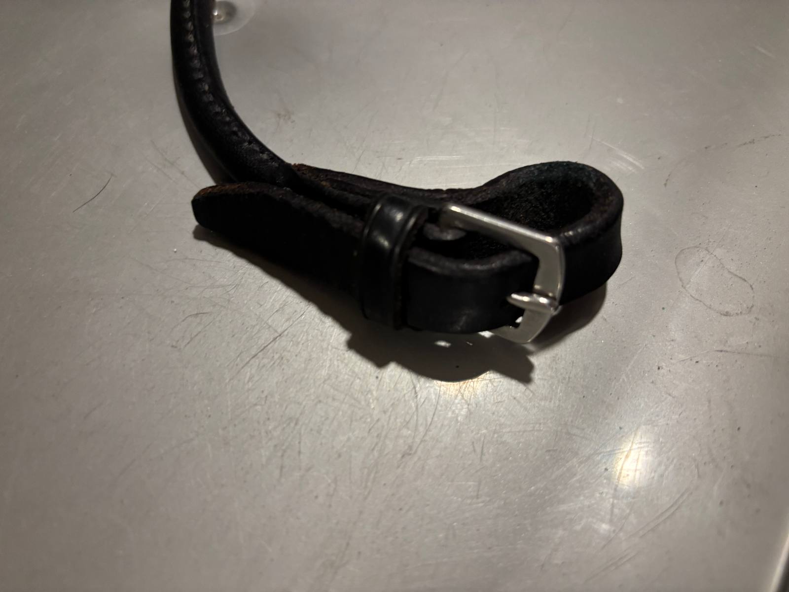 Black Dressage Saddle Strap
