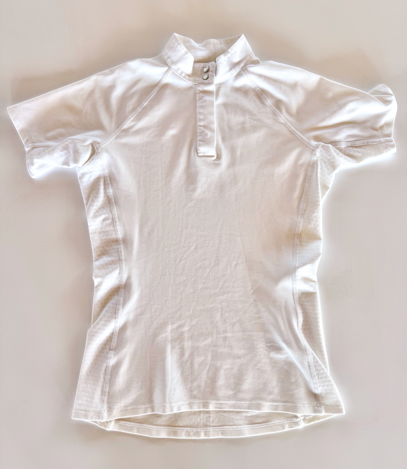 HERMES 'Jump' Competition Polo Short Sleeve Show Shirt - Small