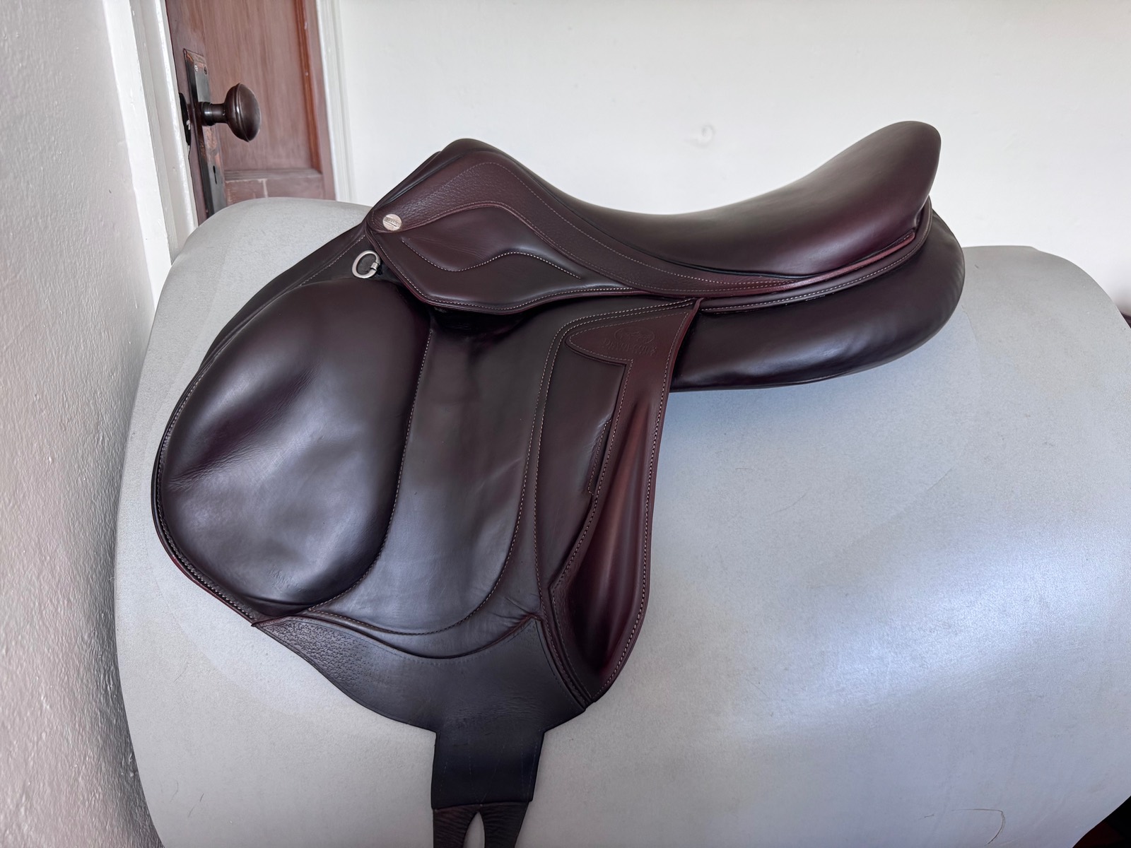 18" Devoucoux Chiberta Lab Monoflap Saddle - 2018 - 1AA - Full Buffalo!
